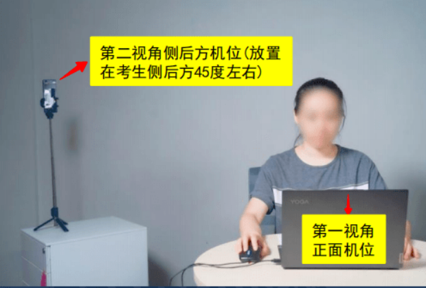 CFP线上考试第二监控摄像头摆放位置1